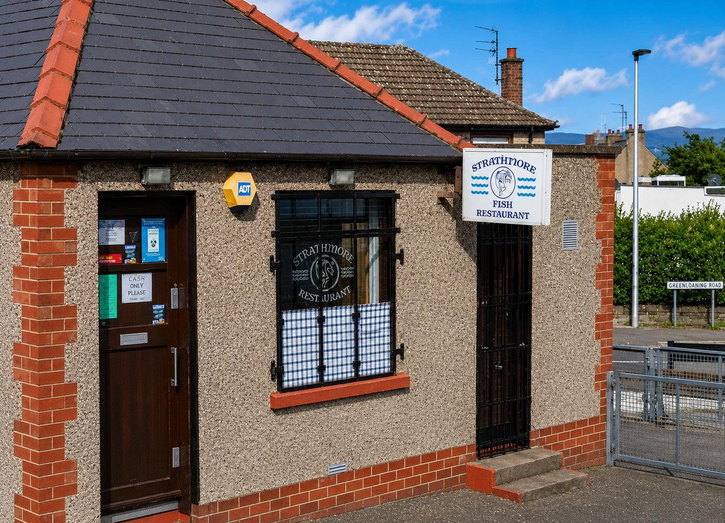Strathmore Fish & Chips Takeaway Exterior in Forfar